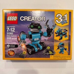 LEGO Creator, Robo Explorer, Retired Set 31062, NEW, Unopened Box